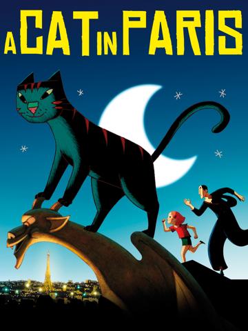 A Cat in Paris (2010) poster