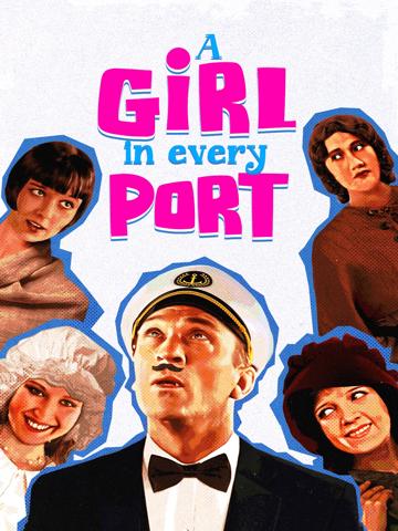 A Girl in Every Port (1928) poster