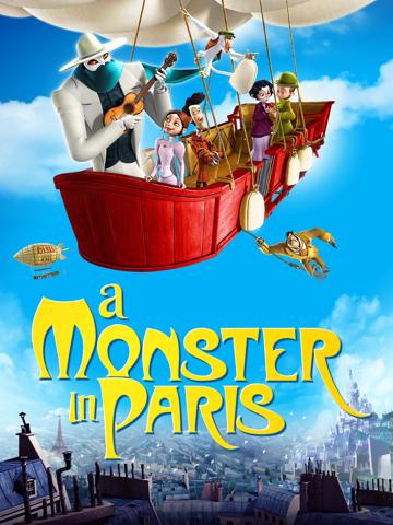 A Monster in Paris (2011) poster