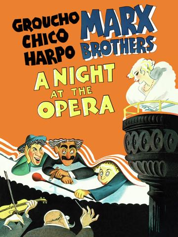 A Night at the Opera (1935) poster