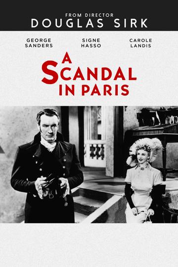 A Scandal in Paris (1946) poster