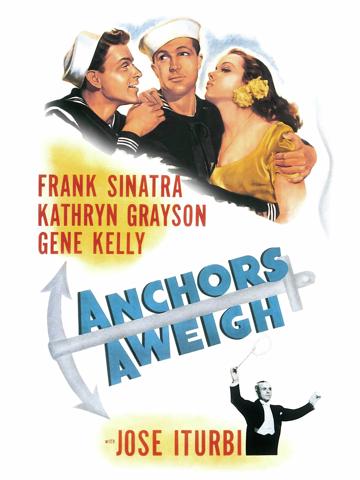 Anchors Aweigh (1945) poster