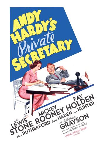 Andy Hardy's Private Secretary (1941) poster