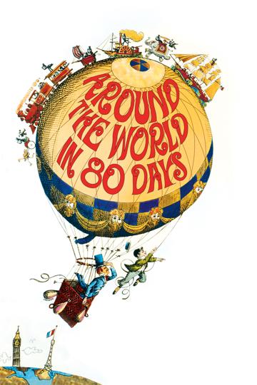 Around the World in 80 Days (1956) poster