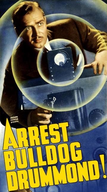 Arrest Bulldog Drummond (1938) poster