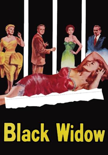 Black Widow (1954) poster