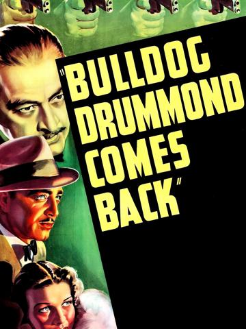 Bulldog Drummond Comes Back (1937) poster