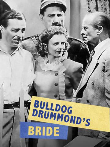 Bulldog Drummond's Bride (1939) poster
