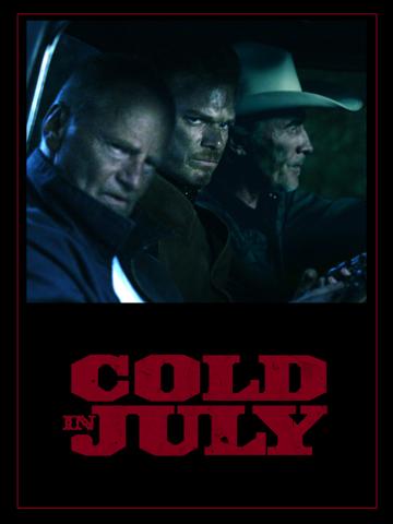 Cold in July (2014) poster