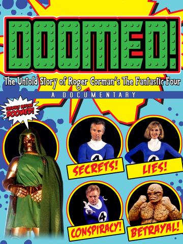 Doomed! The Untold Story of Roger Corman's The Fantastic Four (2015) poster