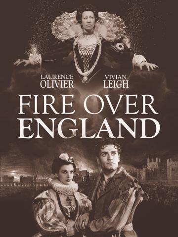 Fire Over England (1937) poster
