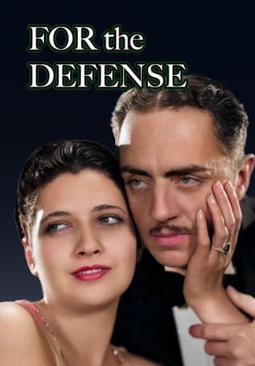 For the Defense (1930) poster