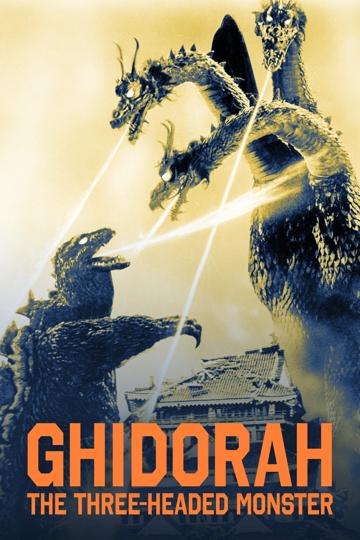 Ghidorah, the Three-Headed Monster (1964) poster