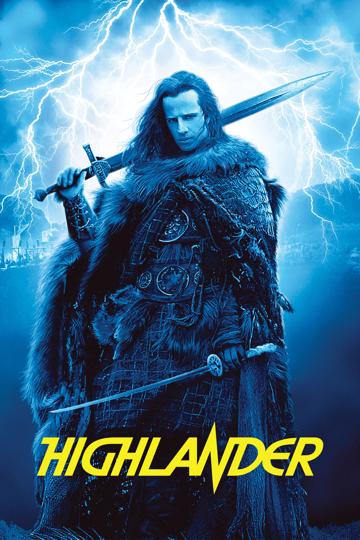 Highlander (1986) poster