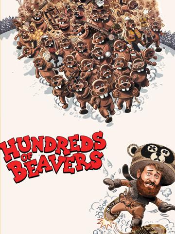 Hundreds of Beavers (2024) poster