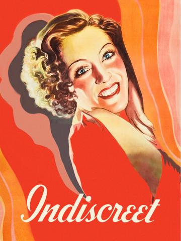 Indiscreet (1931) poster