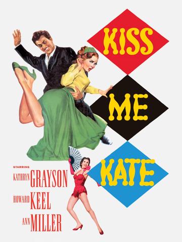 Kiss Me Kate (1953) poster