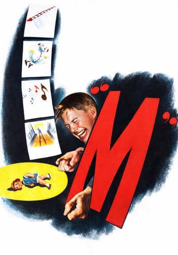 M (1951) poster