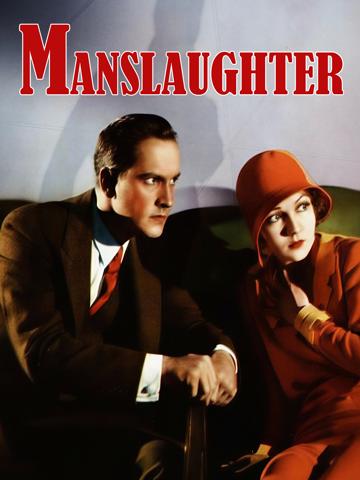 Manslaughter (1930) poster