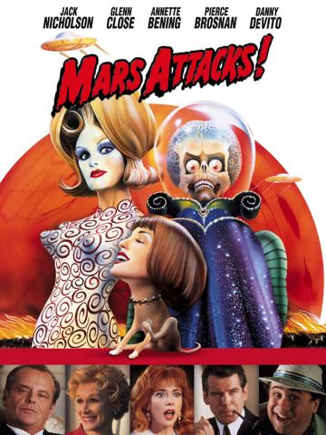 Mars Attacks! (1996) poster
