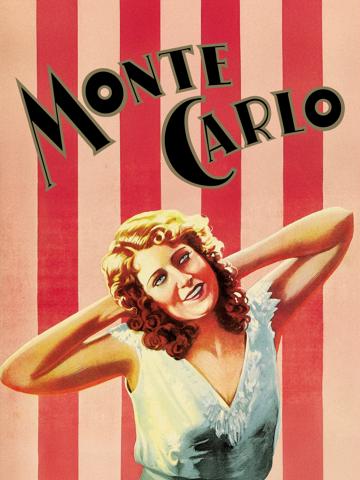Monte Carlo (1930) poster