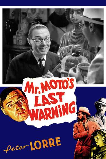 Mr. Moto's Last Warning (1939) poster