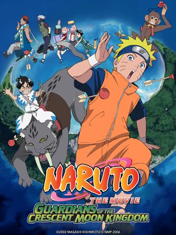 Naruto the Movie: Guardians of the Crescent Moon Kingdom (2006) poster