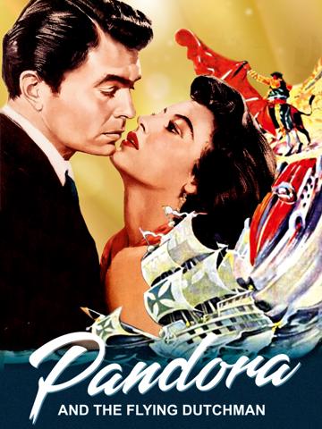 Pandora and the Flying Dutchman (1951) poster