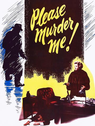 Please Murder Me (1956) poster