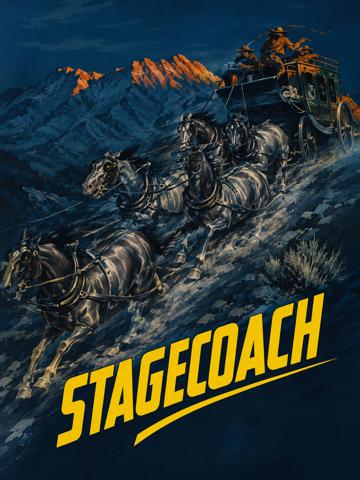 Stagecoach (1939) poster