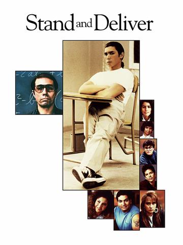 Stand and Deliver (1988) poster