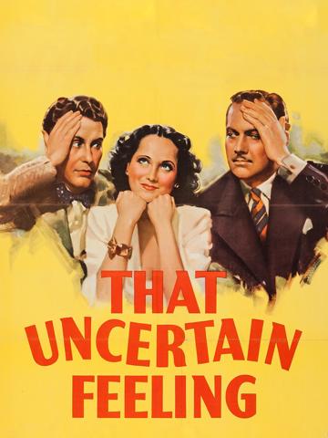 That Uncertain Feeling (1941) poster