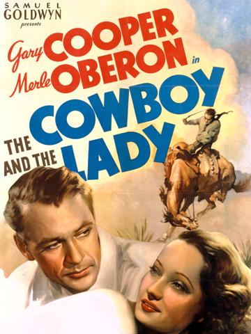 The Cowboy and the Lady (1938) poster