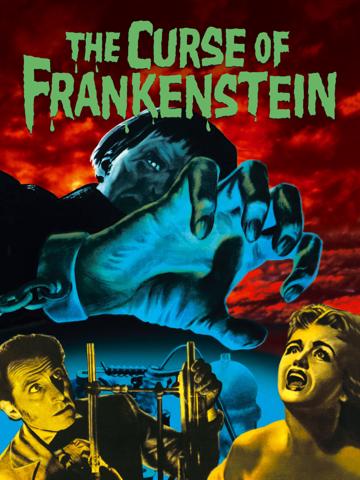 The Curse of Frankenstein (1957) poster