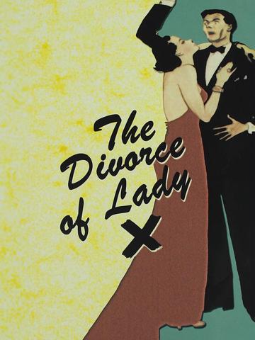 The Divorce of Lady X (1938) poster