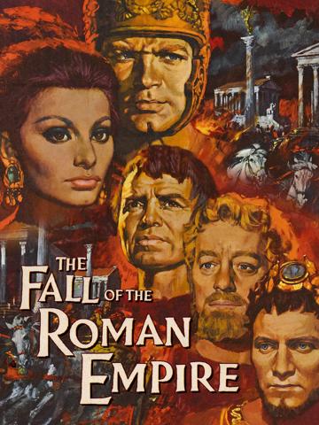 The Fall of the Roman Empire (1964) poster