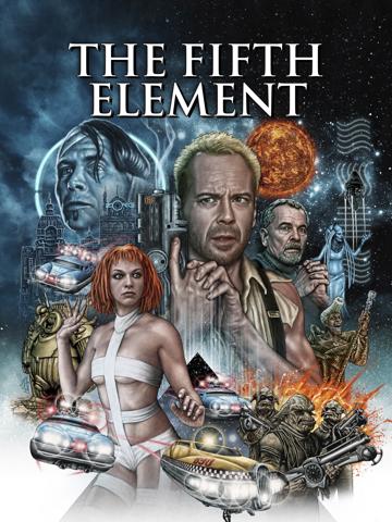 The Fifth Element (1997) poster