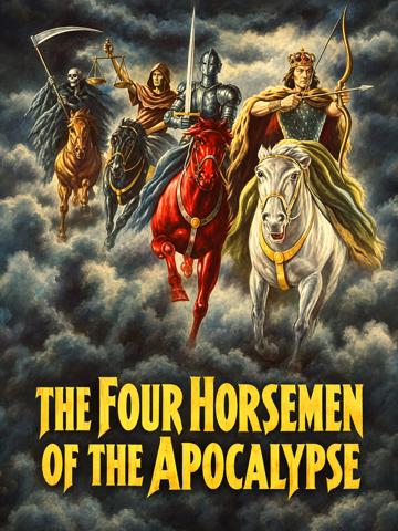 The Four Horsemen of the Apocalypse (1921) poster
