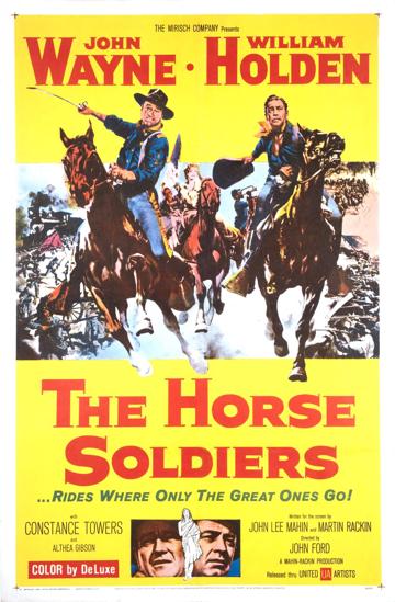 The Horse Soldiers (1959) poster