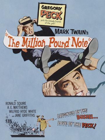 The Million Pound Note (1954) poster