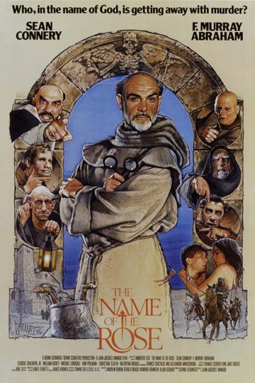 The Name of the Rose (1986) poster