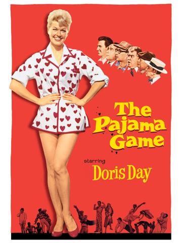 The Pajama Game (1957) poster