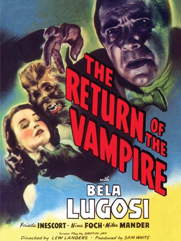 The Return of the Vampire (1943) poster