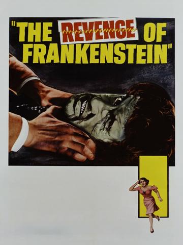 The Revenge of Frankenstein (1958) poster
