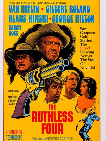 The Ruthless Four (1968) poster