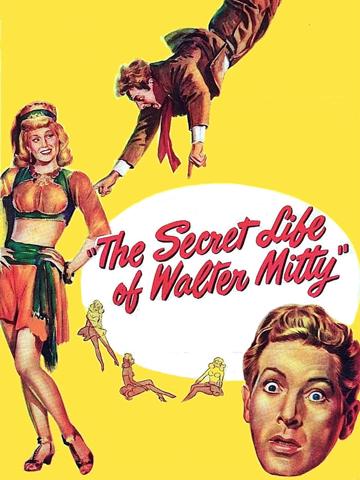 The Secret Life of Walter Mitty (1947) poster