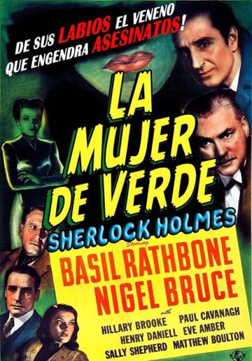 The Woman in Green (1945) poster