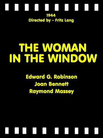 The Woman in the Window (1944) poster
