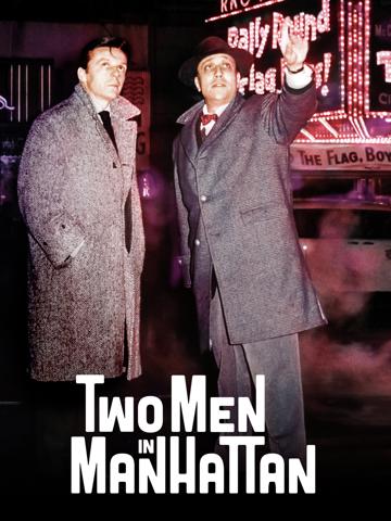 Two Men in Manhattan (1959) poster