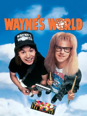 Wayne's World (1992) poster